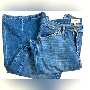 Frame Blue Jeans Le Baggy Palazzo Size 27